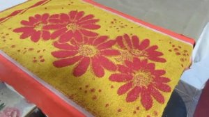 Как сделать оригинальный мягкий коврик для ванной комнаты. Коврик из махрового полотенца