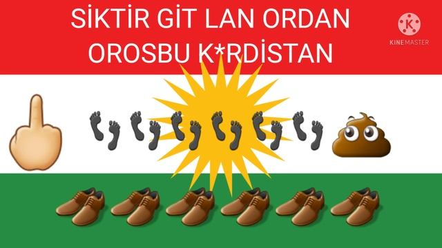 siktir git lan ordan orosbu k*rdistan f*ck k*rdhistan