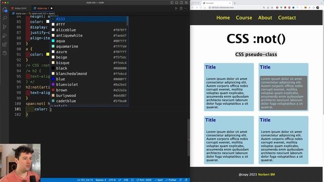 Quick Tip: Master Excluding Out Elements from Your Selectors! смотреть онлайн