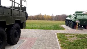 Техника в музее, которая и сейчас стоит на вооружении - "Патриот" по-белорусски