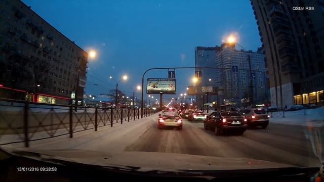 Тест QStar RS9 - зимнее утро смотреть онлайн