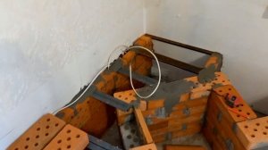 Камин угловой с чугунной топкой (часть 2)