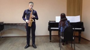 C.Cui "Allegro scherzoso"- Седнёв Максим - 14 лет