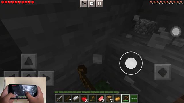 iPhone 7 Plus 32GB Minecraft test 2022. Highest 9 chunks.