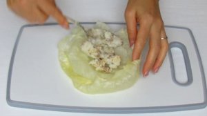 Капустный шницель с мясом. Рецепты Алины.