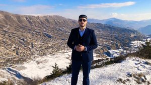 Мансур Магомедов - нашид MUHAMMAD на фоне с. Буцра Хунзахского района