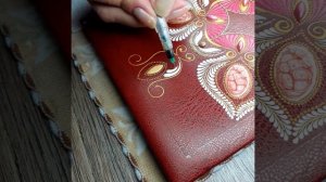 Точечная роспись ежедневника