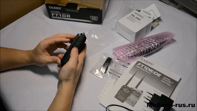 Обзор рации Yaesu FT1DR смотреть онлайн
