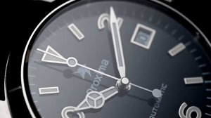 Proxima PX1690 2 6 10 Watch 37mm Black Sunburst Cycle Automatic Mechanical Watches D dial