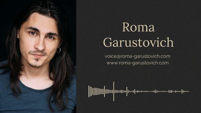 Roma Garustovich VO Commercial Demo Reel Russian смотреть онлайн