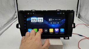 Штатная магнитола Toyota Prius (2009-2015) Android (левый руль) ZOY-4299