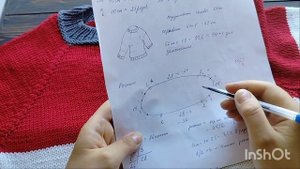 Вязаный свитер спицами в полоску | Реглан сверху | Краткое описание
