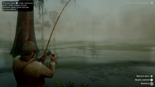 Легендарный Длиннорылый панцирник - Рыбалка Red Dead Redemption 2 смотреть онлайн