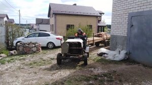 Шестиметровые доски на прицепе легко!