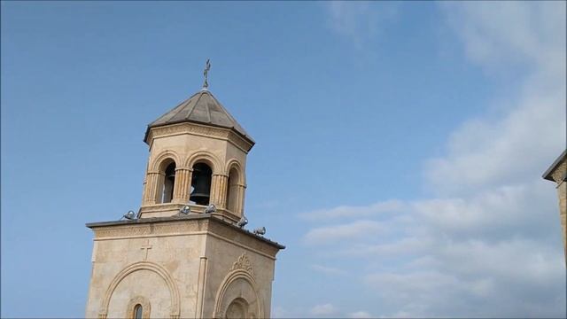 Смотровая на горе Самеба Батуми Грузия октябрь 2018 год. смотреть онлайн