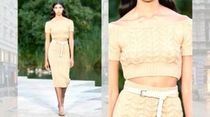 Max Mara курорт 2023 Мода в Милане - Стильная одежда и аксессуары.