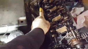 Замена цепи на m119 5л w140