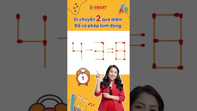 Phần 8: Phát Triển Tư Duy với Bí Mật Di Chuyển Que Diêm #fingermath #soroban #toantuduy