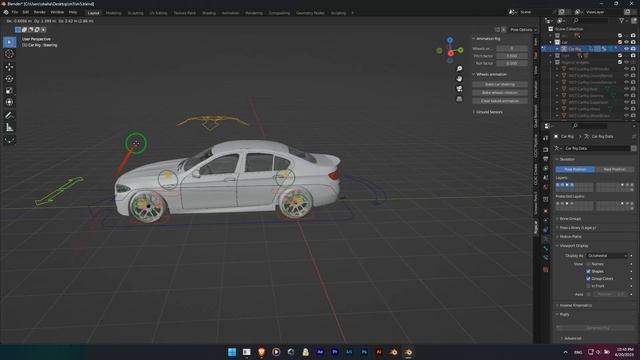 Blender Tutorials- how to rig a car in blender with addons