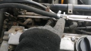 Ремонт шланга подачи топлива VW Passat B5