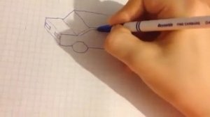 Как легко нарисовать машину 3д
