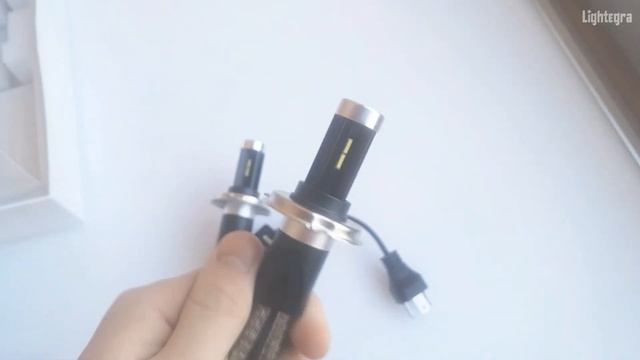 Светодиодные лампы головного света R6 H4 смотреть онлайн