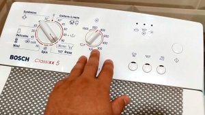 Отзыв о стиральной машине Bosch Classixx 5 с вертикальной загрузкой