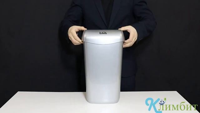 Корзина настенная для мусора Lime 974111_ 11л. _ серебро Климбит смотреть онлайн