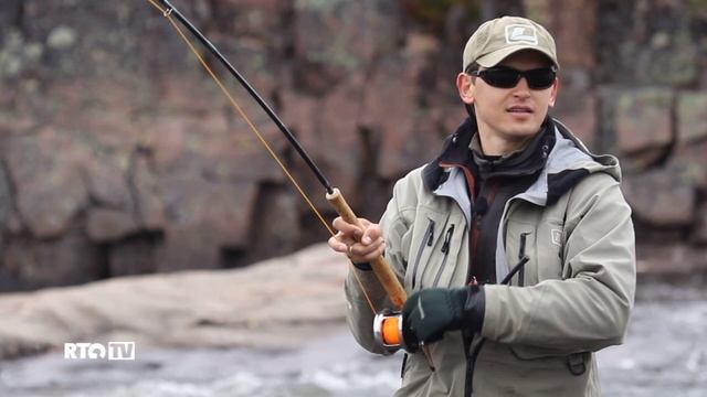 Ловля семги нахлыстом, Кольский, р.Рында / Atlantic Salmon fly fishing oh the Rynda river.