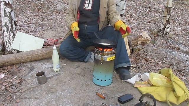 Запуск пиролизной печи с предметов домашнего обихода смотреть онлайн