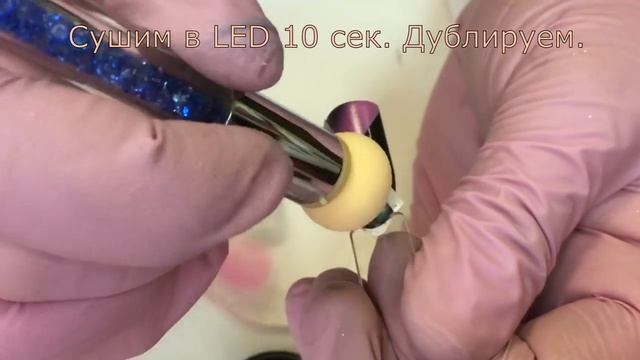 Дизайн ногтей: Геометрия аэропуффингом смотреть онлайн