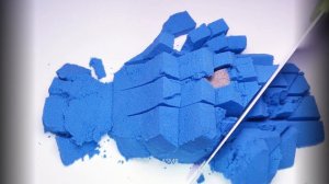 ASMR приятные звуки кинетического песка