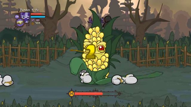 Профессиональный спаситель принцесс (Castle Crashers) #6 Колхоз смотреть онлайн