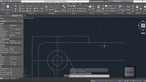 4 урок AutoCAD. Первый 2D чертеж. 4 AutoCAD lesson. 1st 2D drawing