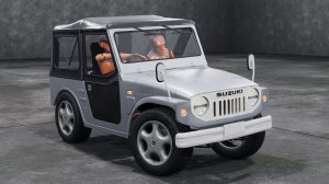 Необычный краш-тест с манекенами Suzuki LJ10 в BeamNG.drive