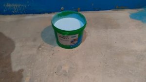 Показываю как приготовить полимерную гидроизоляцию к применению