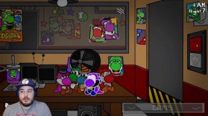 NIGHTMARE YOSHI SNUCK INTO MY OFFICE!! | Five Nights at Yoshi's (Custom Night Challenges)