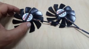 Вентилятор для видеокарт XFX RX570 RX580 RX590 fdc10u12s9-c