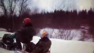 Мотобуксировщик с двигателем от муравья