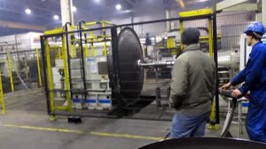 Ротационная вытяжка стального листа. 2. Завод " Сеспель"