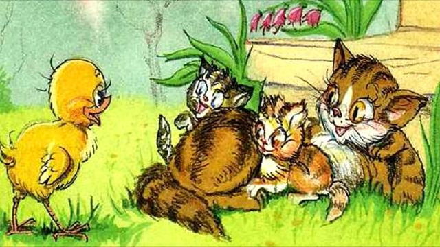 Е.Г.  Карганова   сказка  "Как цыплёнок голос искал"
