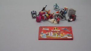 СУПЕРСЕМЕЙКА - THE INCREDIBLES - Киндер Сюрприз - 2004 - DISNEY - PIXAR - серия из Kinder Surprise