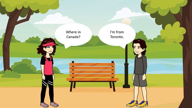 meeting new people| first time meeting at school, park, work| English conversation смотреть онлайн