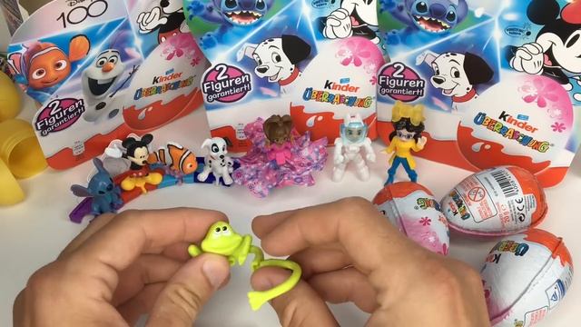 НОВАЯ СБОРКА 2023 Киндер Сюрприз 100 лет ДИСНЕЙ Kinder Surprise 100 years Disney Kinder Überraschun