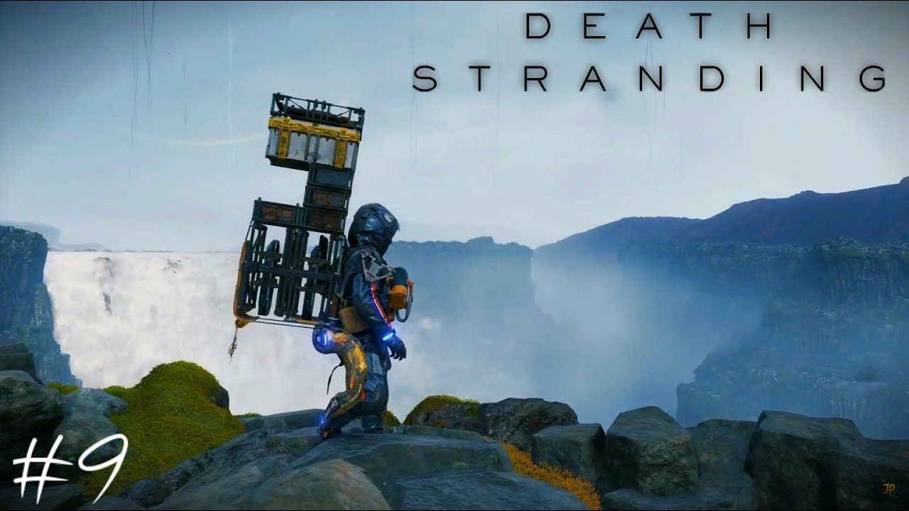 Водопад, ферма и художница Death Stranding Прохождение Часть #9