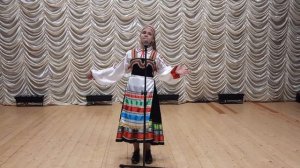 Рыбникова София.  "Полно нам горе горевати"