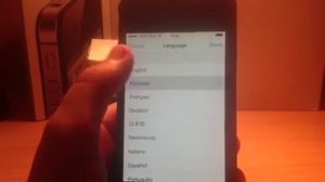 Как поменять язык на айфон