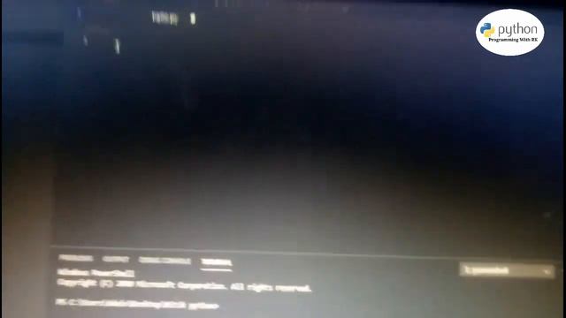 Write First Program Of Python || Hello World Program On Visual Studio || Python Programming With RK