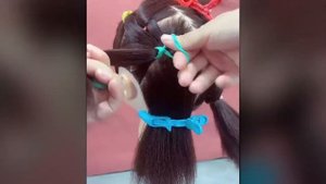 Прическа на длинные волосы 2022 #003