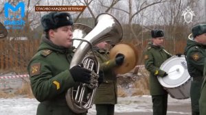 Участнику битвы за Ленинград устроили персональный парад в честь снятия блокады.